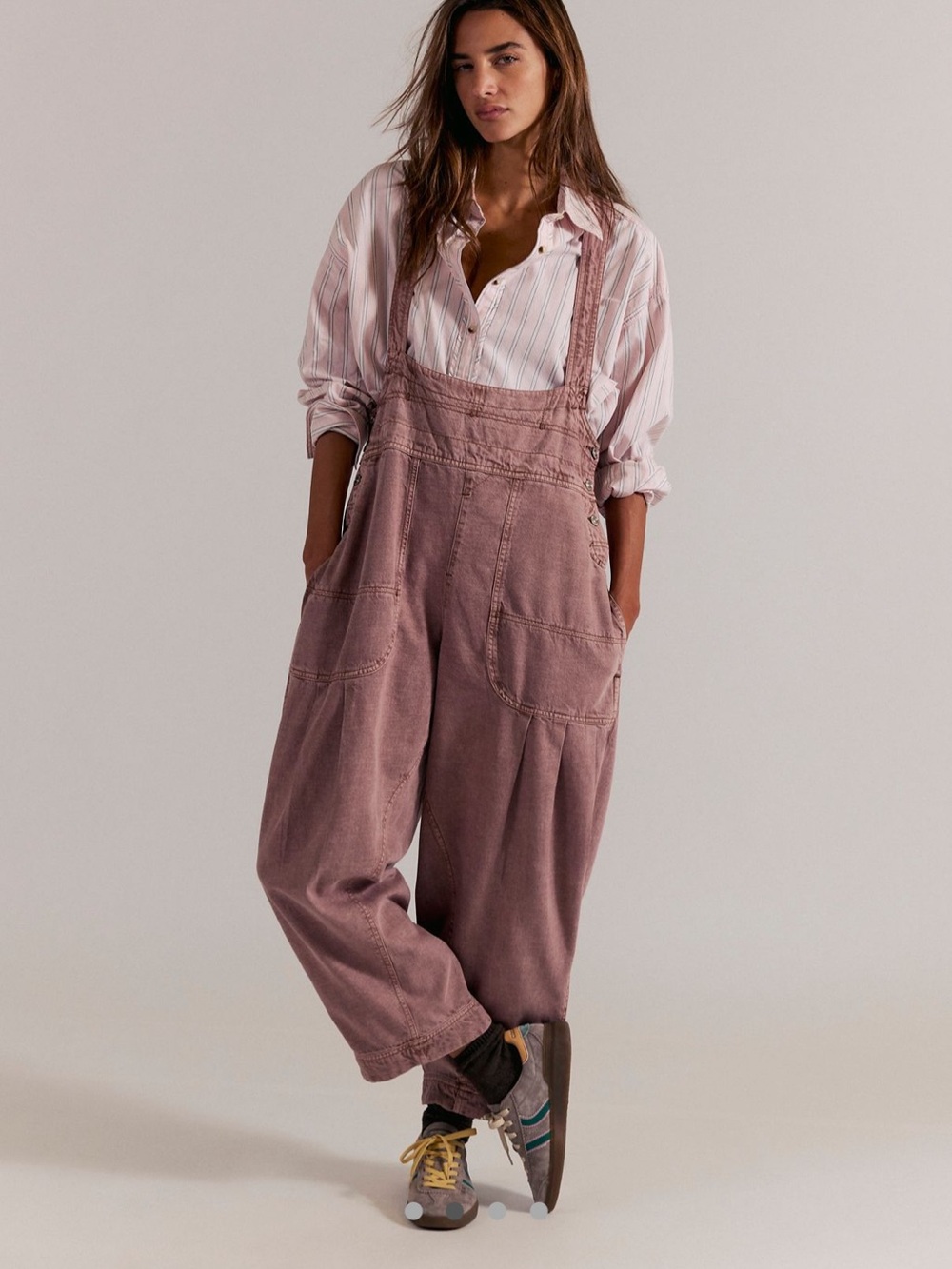 We the Free Felix Tapered Overalls - green
